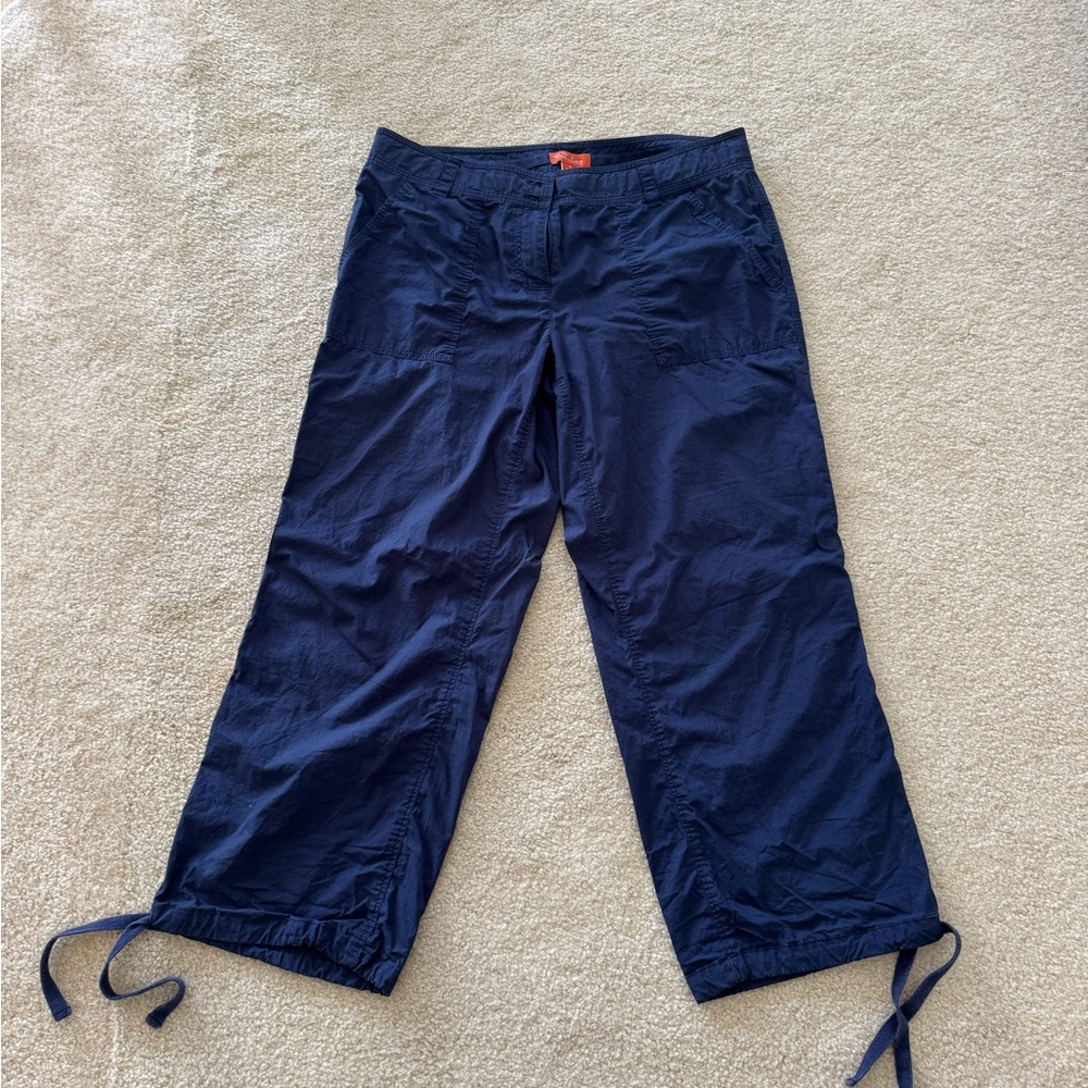 Tommy Hilfiger Navy Blue Capris